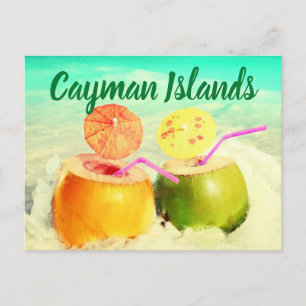 Carte Postale La noix de coco des îles Caïmans