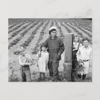 Carte Postale La nouvelle ferme de la famille Arnold - 1939