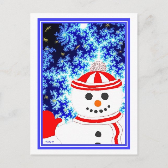 CARTE POSTALE LA NUIT DE FROSTY (Devant)