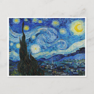 Carte Postale La Nuit étoilée (1889)