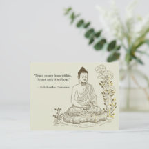 La paix vient de Bouddha