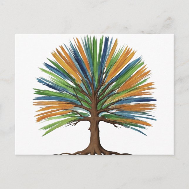 Carte Postale La palette de la nature (Devant)