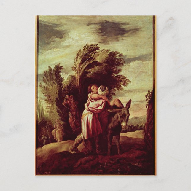 Carte Postale La parabole du bon Samaritain (Devant)