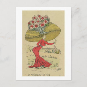 Carte Postale La Parisienne