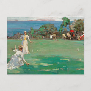 Carte Postale La Partie de croquet   Sir John Lavery