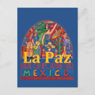 Carte postale LA PAZ Mexico