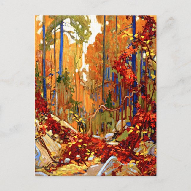 Carte Postale La peinture d'automne Garland (Devant)
