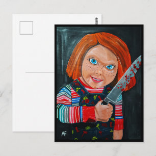 Carte Postale La peinture de la poupée par Alfred Fox