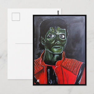 Carte Postale La peinture de zombie par Alfred Fox