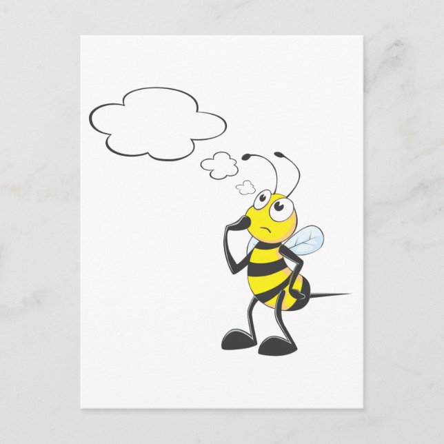 Carte Postale La pensée des abeilles (Devant)