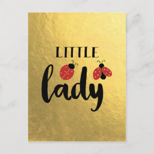 Carte Postale La Petite Dame Ladybug