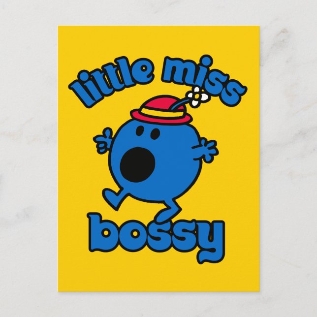 Carte Postale La Petite Mlle Bossy En Mouvement (Devant)