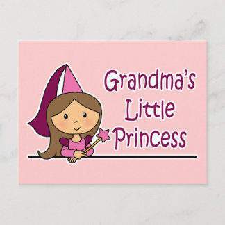 Carte Postale La petite princesse de grand-mère