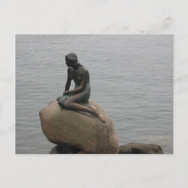 Carte Postale La petite sirène (Devant)