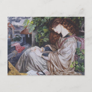 Carte Postale La Pia de Tolomei - Dante Gabriel Rossetti