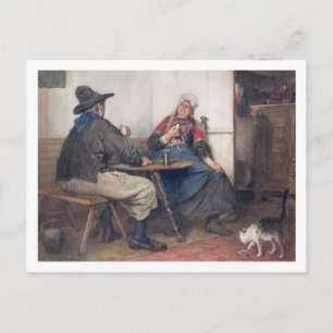 Carte Postale La pièce gagnante (avec papier)