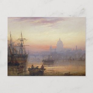 Carte Postale La piscine de Londres à Sundown, 1876