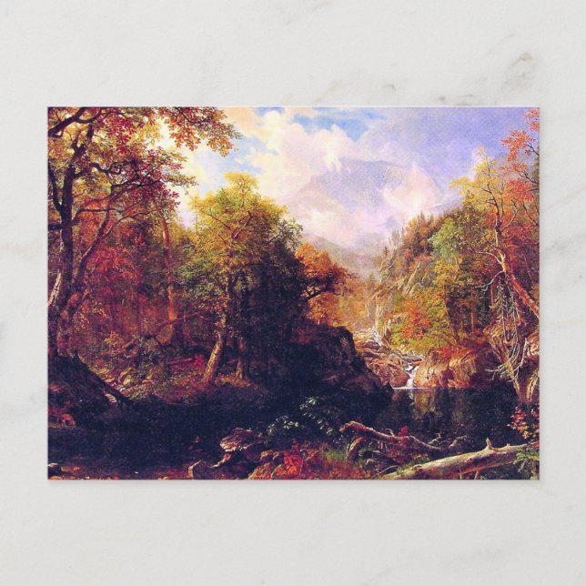 Carte Postale La piscine d'émeraude par Albert Bierstadt (Devant)