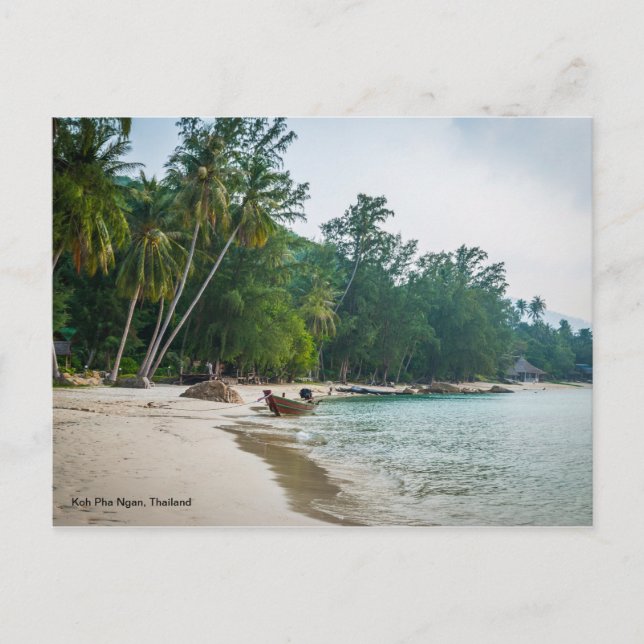 Carte Postale La plage de Koh Pha Ngan (Devant)