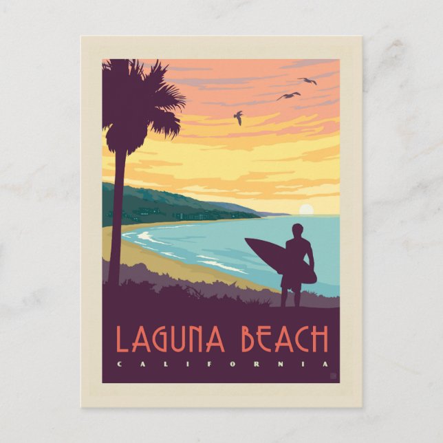 Carte Postale La plage de Laguna | La plage de Laguna (Devant)