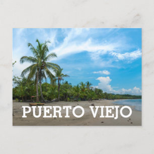 Carte Postale La plage de Puerto Viejo