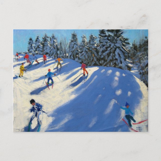 Carte Postale La Plagne (Devant)