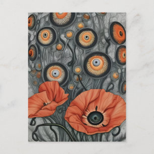 Carte Postale La plante à globes oculaires