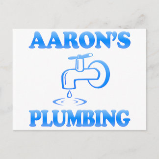 Carte Postale La plomberie d'Aaron