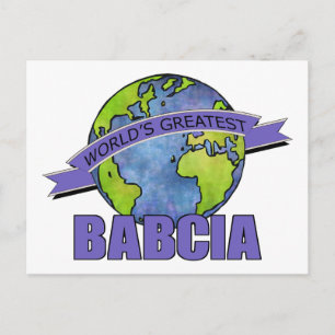 Carte Postale La plus grande Babcie du monde