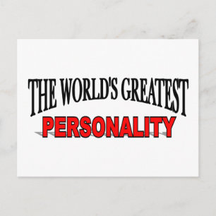 Carte Postale La plus grande personnalité du monde