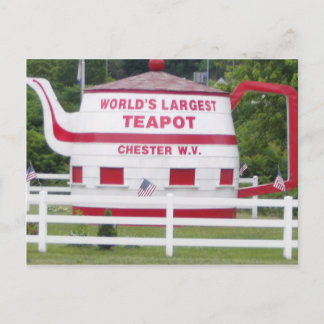 Carte Postale La plus grande théière du monde