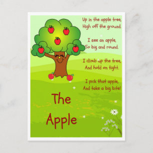 Carte Postale La pomme