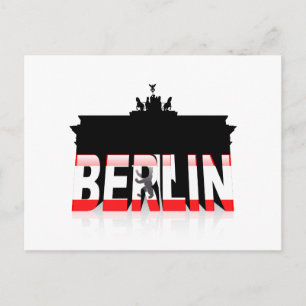 Carte Postale La porte de Brandebourg à Berlin