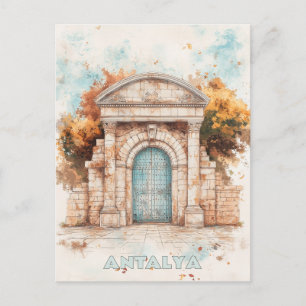 Carte Postale La porte d'Hadrien Antalya Turkiye Travel