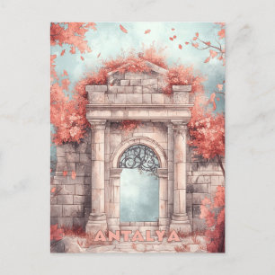 Carte Postale La porte d'Hadrien Antalya Turkiye Travel