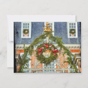 Carte Postale La porte du Palais du Gouverneur Williamsburg, VA