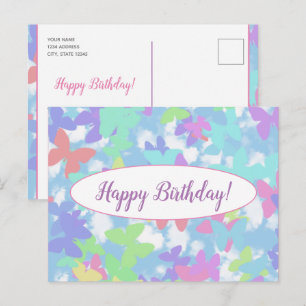 Carte Postale La poste de Tarjeta - Joyeux anniversaire! -Person