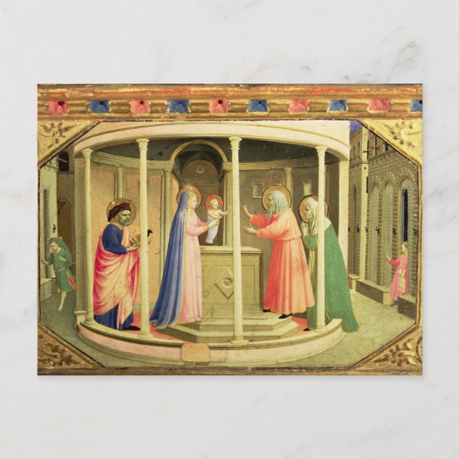Carte Postale La Présentation au Temple (Devant)