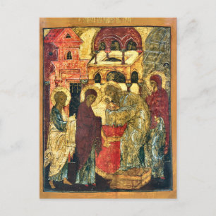 Carte Postale La Présentation de Jésus au Temple Icône
