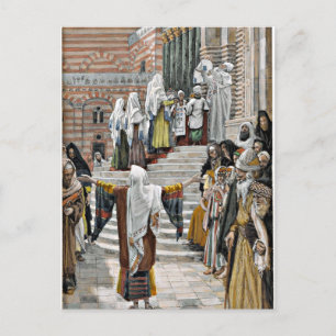 Carte Postale La présentation de Jésus dans le Temple