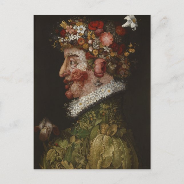 Carte Postale La Primavera de Giuseppe Arcimboldo (1563) (Devant)