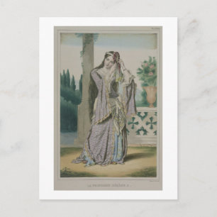 Carte Postale La princesse Helen, gravée par les frères Thierry,