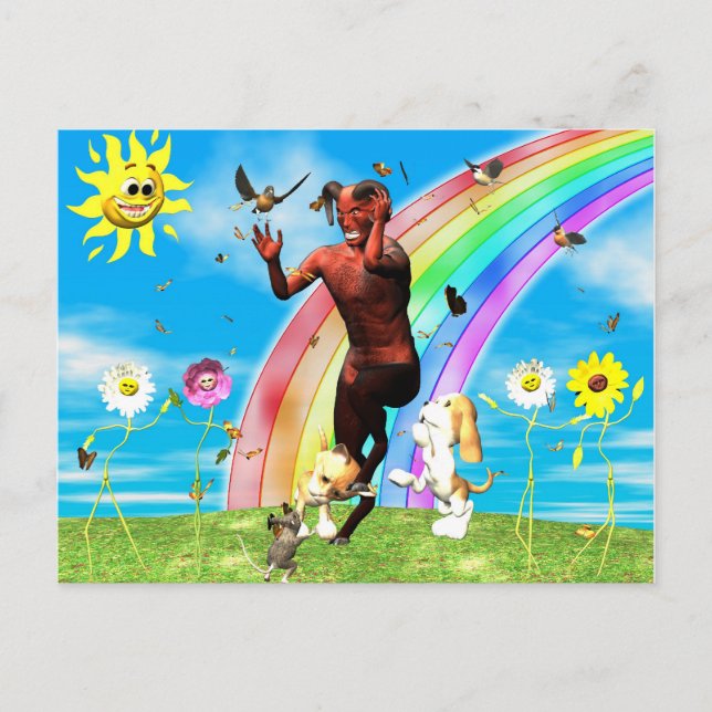 Carte Postale La propre HECK privée du diable (Devant)