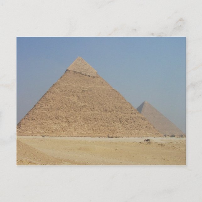 Carte Postale la pyramide de khafre (Devant)