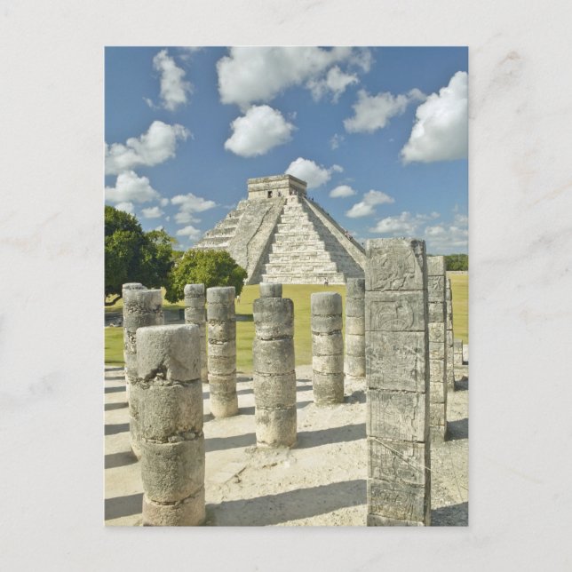 Carte Postale La pyramide de Kukulkan (Devant)