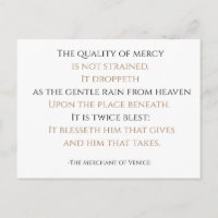 La qualité de la miséricorde