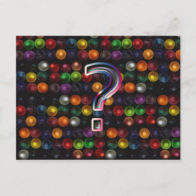 Carte Postale La Question ? est (Devant)