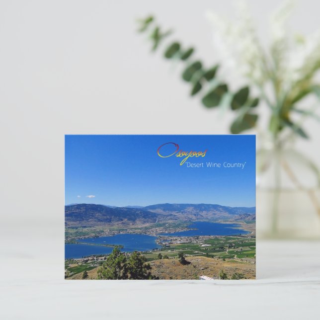 Carte Postale La région viticole du désert d'Osoyoos (Debout devant)