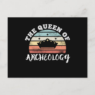 Carte Postale La Reine d'Archéologie Dons de la Fête des Mères