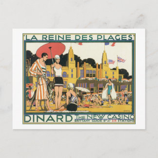 Carte Postale La Reine De Plages Dinard Le Nouveau Casino